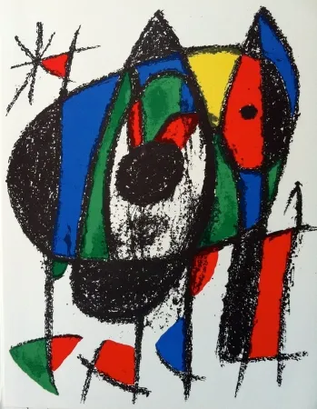 石版画 Miró - Composition