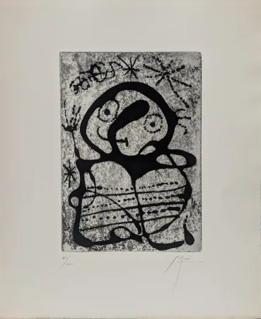 蚀刻版画 Miró - Constellations 