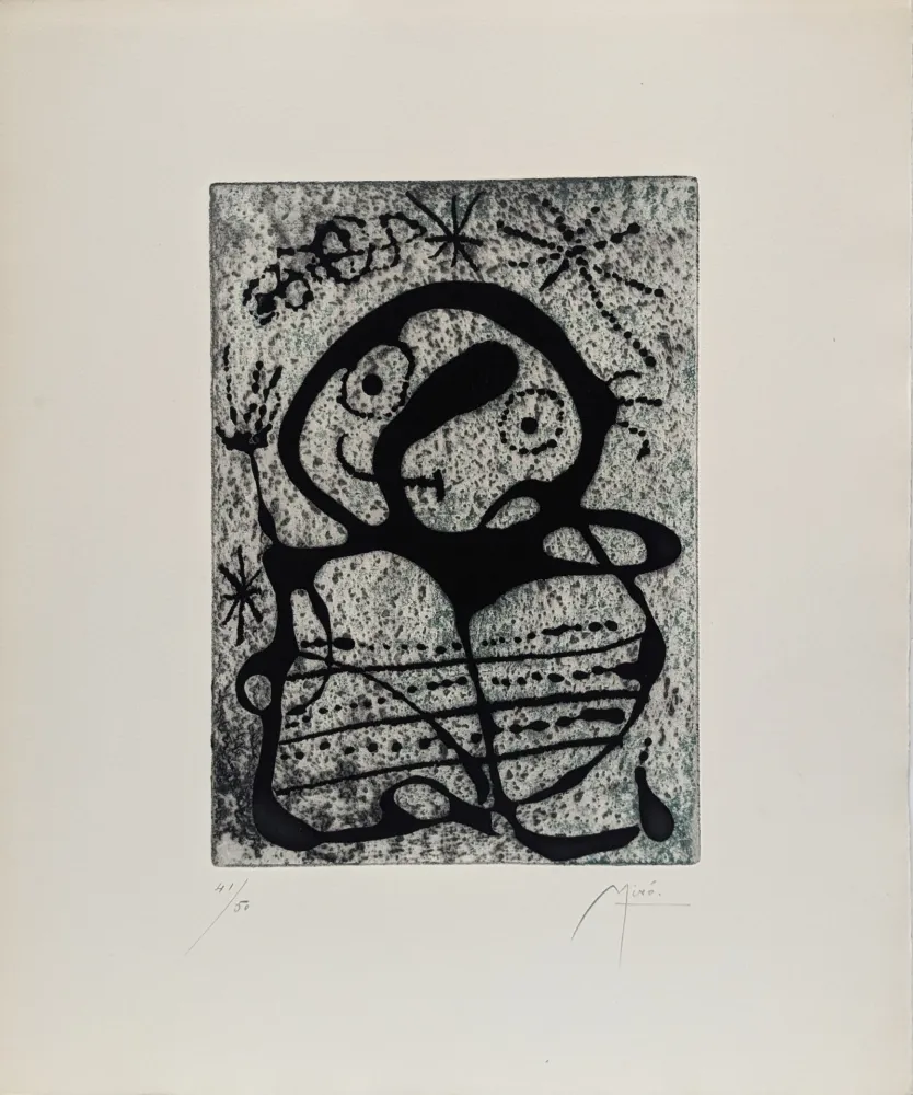 石版画 Miró - Constellations 