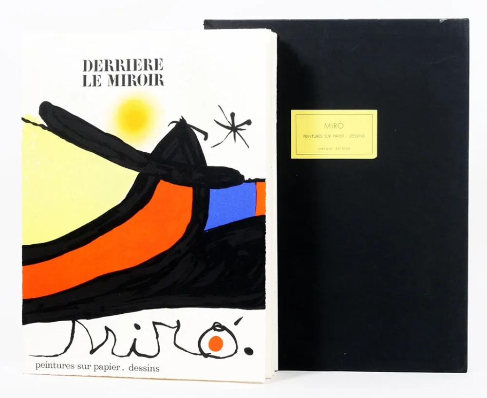 插图书 Miró - Derriére le Miroir 193/194. Peintures Sur Papier, Dessins