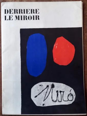 插图书 Miró - Derrière le Miroir n. 57, 58, 59 Juin, Juillet, Aout 1953.