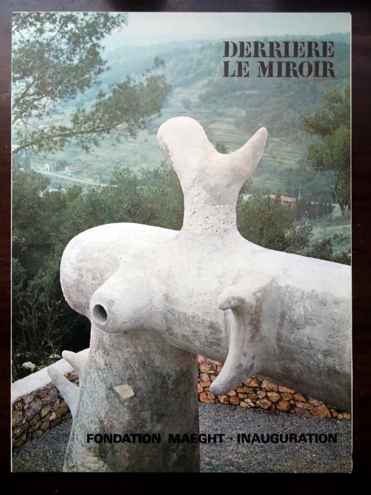 插图书 Miró - DERRIÈRE LE MIROIR N°155 ''LA FONDATION MAEGHT'' 