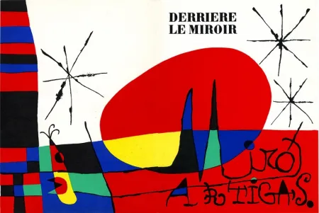 石版画 Miró - DERRIÈRE LE MIROIR N°87-88-89. MIRO ARTIGAS. Juin-Juillet-Août 1956.