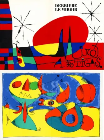 插图书 Miró - Derrière Le Miroir n°87-88-89. MIRÓ ARTIGAS: Terres de grand feu. 3 LITHOGRAPHIES ORIGINALES. 1956.