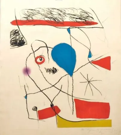蚀刻飞尘法 Miró - El Pi De Formentor