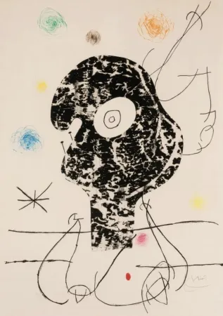 干刻版画 Miró - Emehpylop