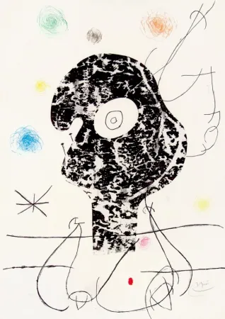版画 Miró - Emehpylop