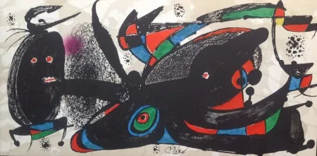 石版画 Miró - Escultor : Gran Bretaña