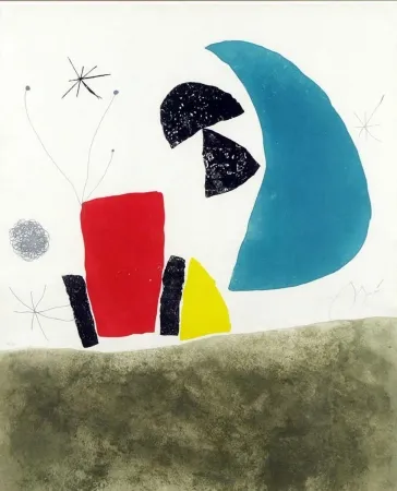 版画 Miró - Espriu
