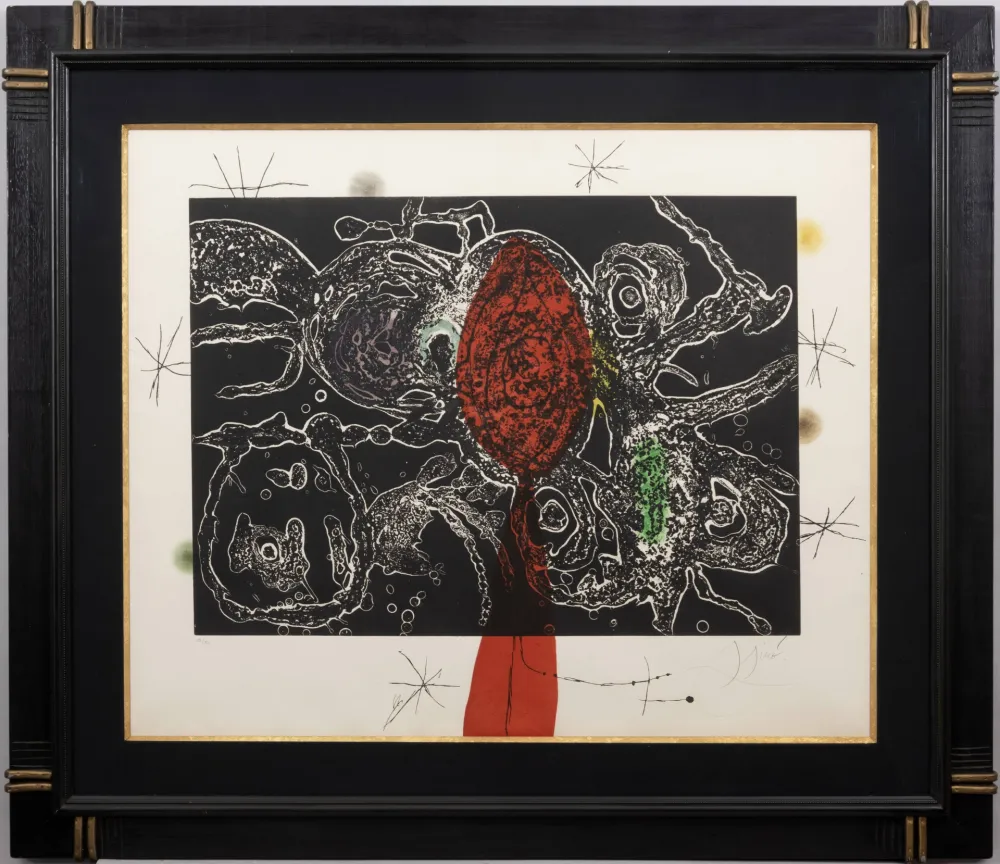 蚀刻飞尘法 Miró - Espriu - Miró II