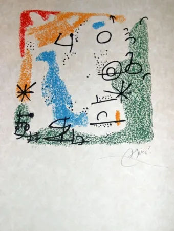 石版画 Miró - Essences de la terra