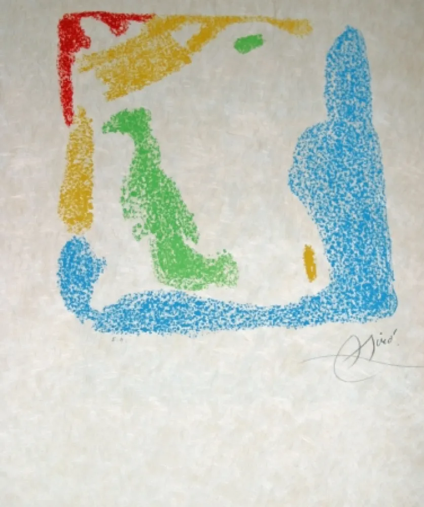 石版画 Miró - Essences de la terra