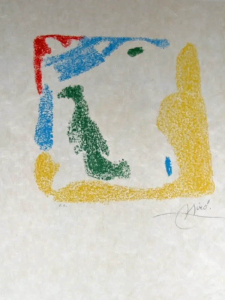 石版画 Miró - Essences de la terra