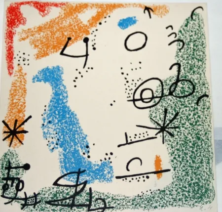 石版画 Miró - Essences de la terra