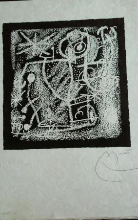 石版画 Miró - Essences de la terre