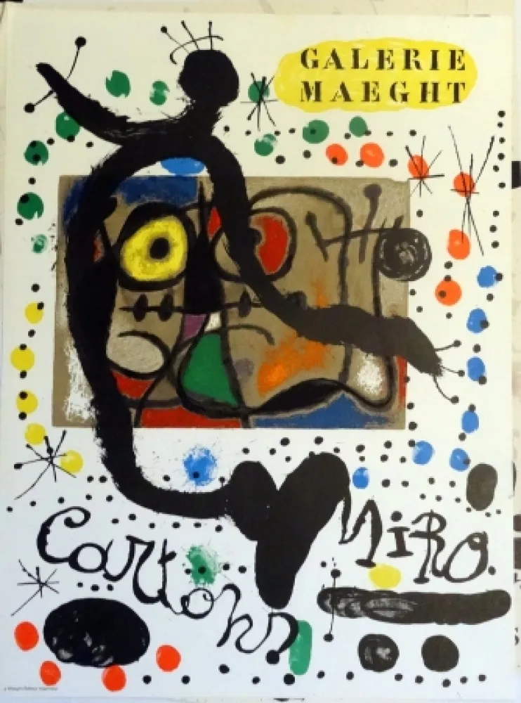 海报 Miró - Exhibition Cartons joan Miró Maeght