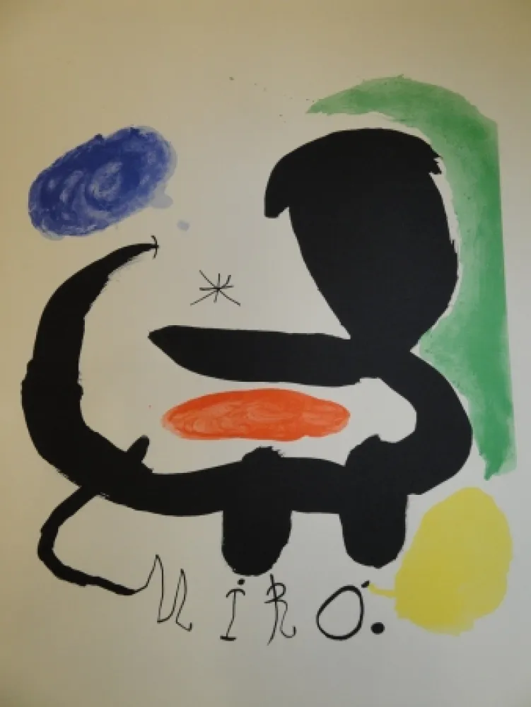 石版画 Miró - Exhibition 