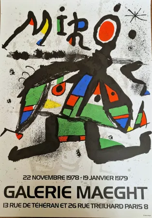 海报 Miró - Exposition a la Galerie Maeght 1978