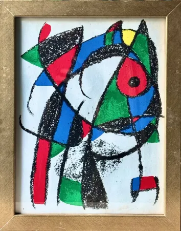 石版画 Miró - Figure 1037