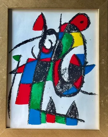 石版画 Miró - Figure 1038
