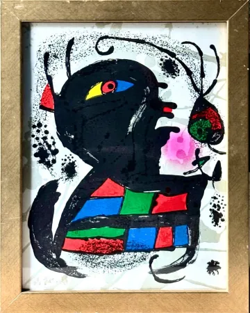 石版画 Miró - Figure 1117