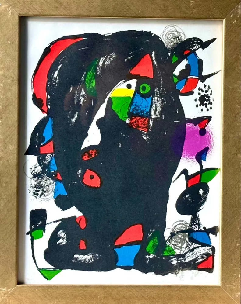 石版画 Miró - Figure 1259