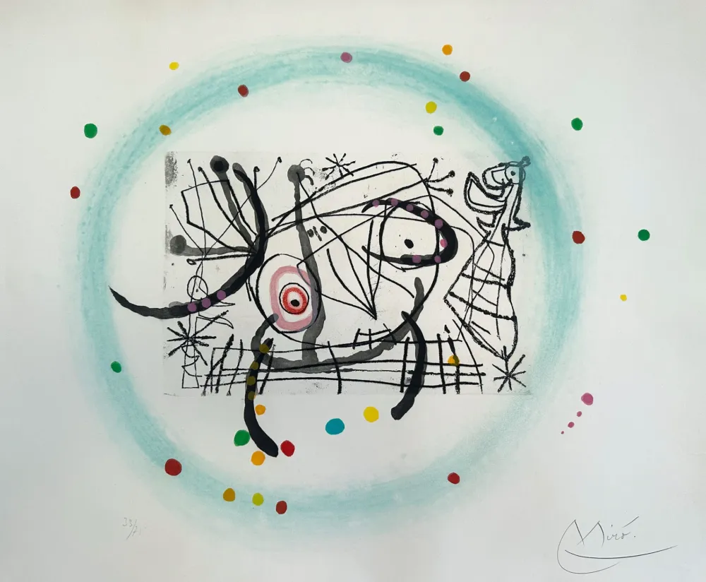 飞尘腐蚀法 Miró - Fissures