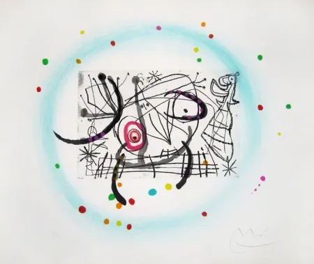 蚀刻飞尘法 Miró - Fissures