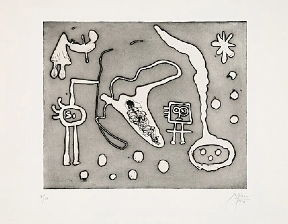 蚀刻飞尘法 Miró - From 