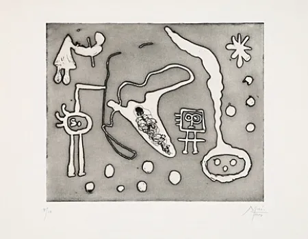 蚀刻飞尘法 Miró - From 