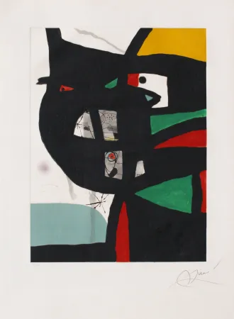蚀刻飞尘法 Miró - Fundacio Palma I