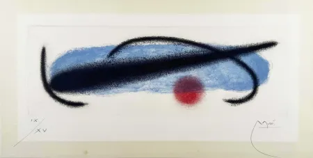 蚀刻飞尘法 Miró - Fusées 1 