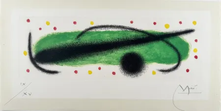 蚀刻版画 Miró - Fusées