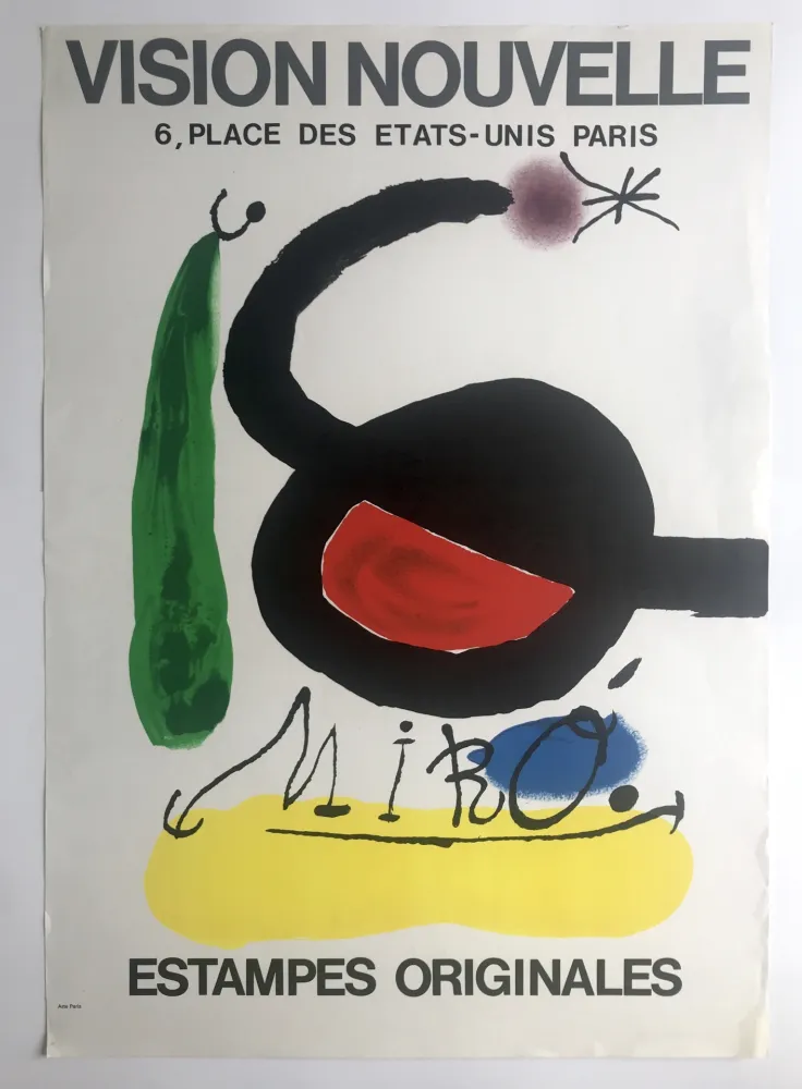 海报 Miró - Galerie Vision Nouvelle