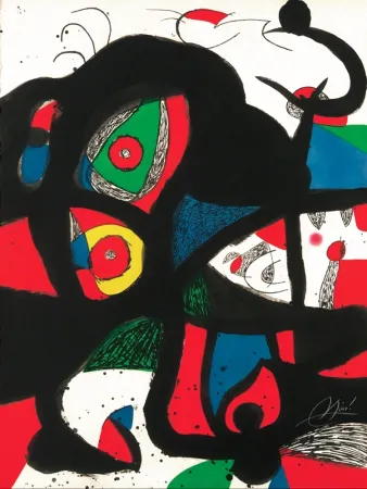 蚀刻飞尘法 Miró - Gargantua