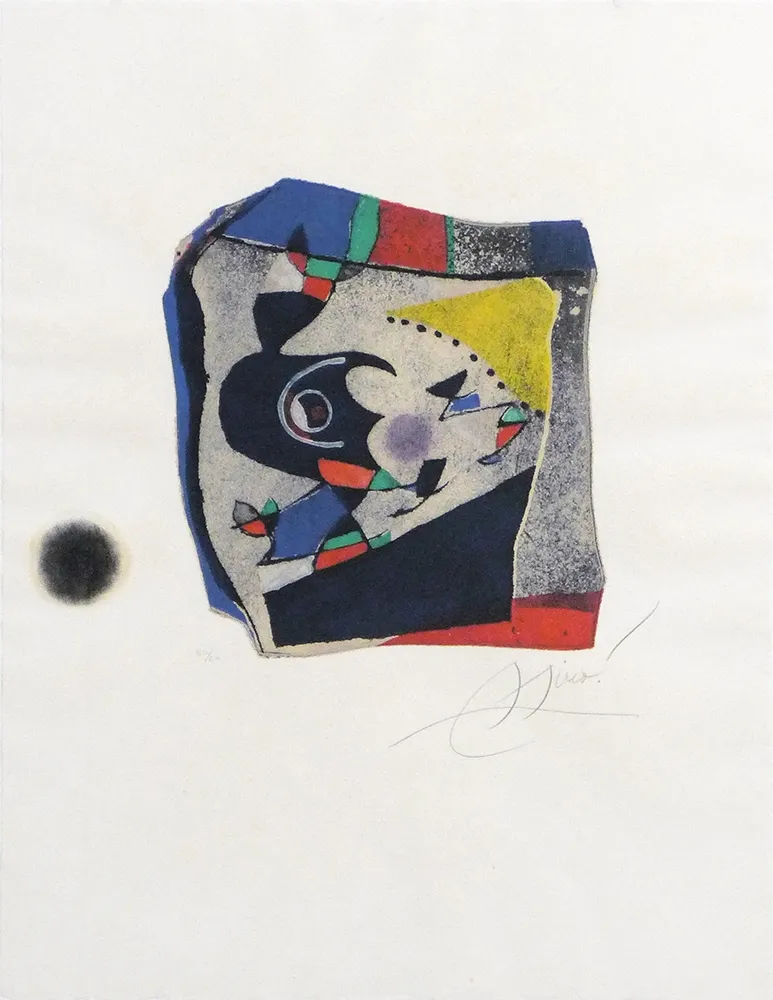 版画 Miró - Gaudí IX