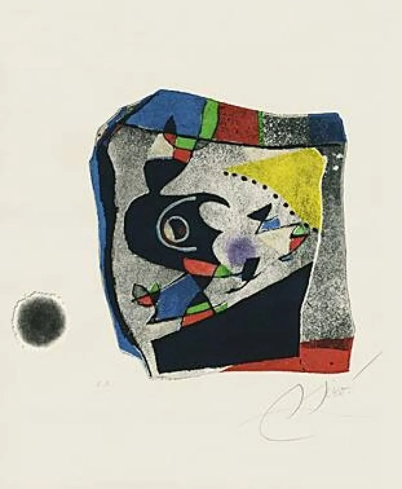 飞尘腐蚀法 Miró - Gaudi IX