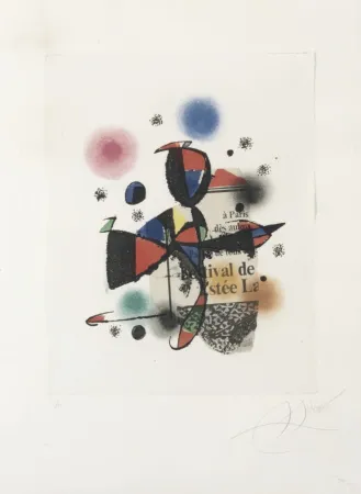 蚀刻飞尘法 Miró - Gaudi XV