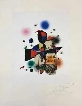 蚀刻飞尘法 Miró - Gaudi XV