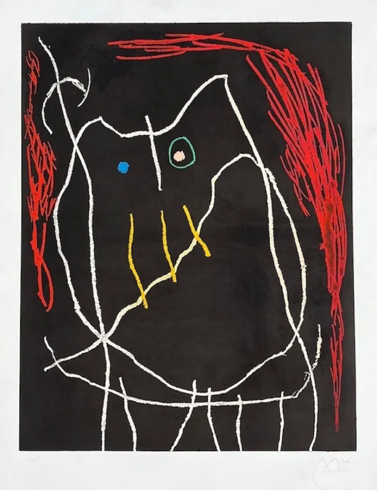 蚀刻版画 Miró - Grand Duke II