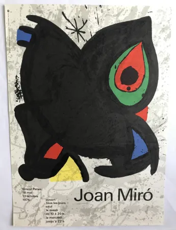 海报 Miró - Grand Palais