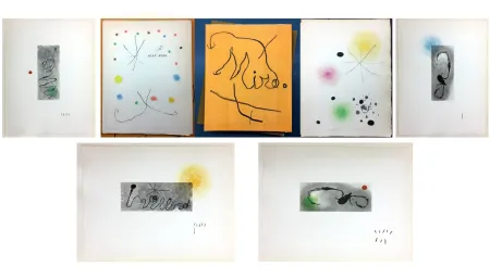 插图书 Miró - HÉRACLITE D'ÉPHÈSE. Avec 12 gravures originale de Joan Miró (1965)