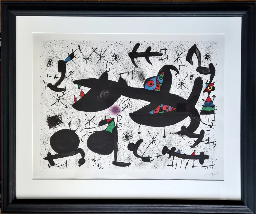 石版画 Miró - Homenatge a Joan Prats 