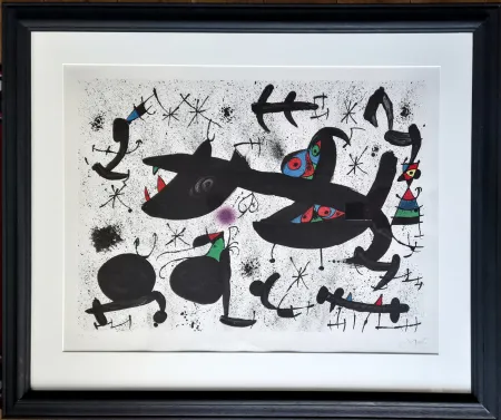 石版画 Miró - Homenatge a Joan Prats 