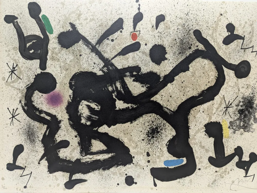 石版画 Miró - Homenatge a Joan Prats 