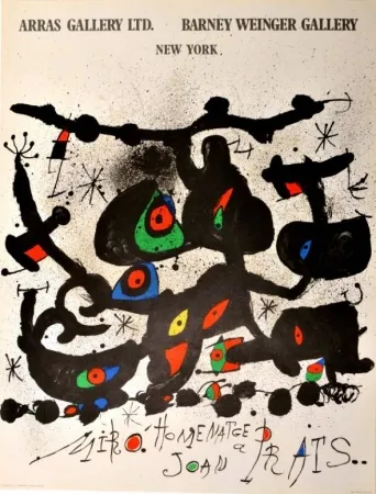 海报 Miró - Homenatge a Joan Prats Arras Gallery