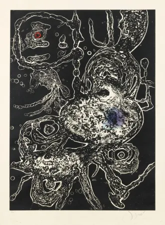 金刚砂版画 Miró - Hommage a Joan Mirò