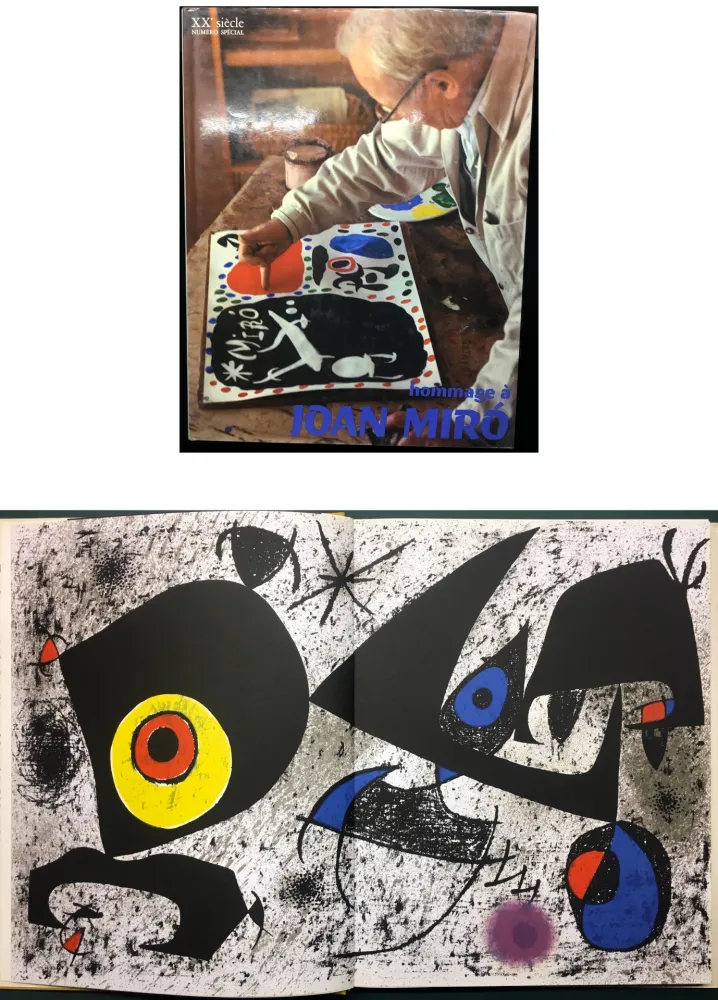 插图书 Miró - HOMMAGE A JOAN MIRÓ - XXe Siècle - N° spécial 1972
