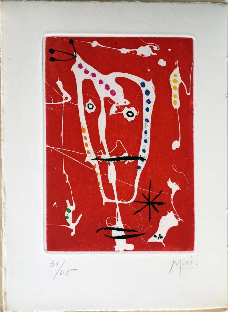 插图书 Miró - Jacques Dupin : LES BRISANTS (1958).