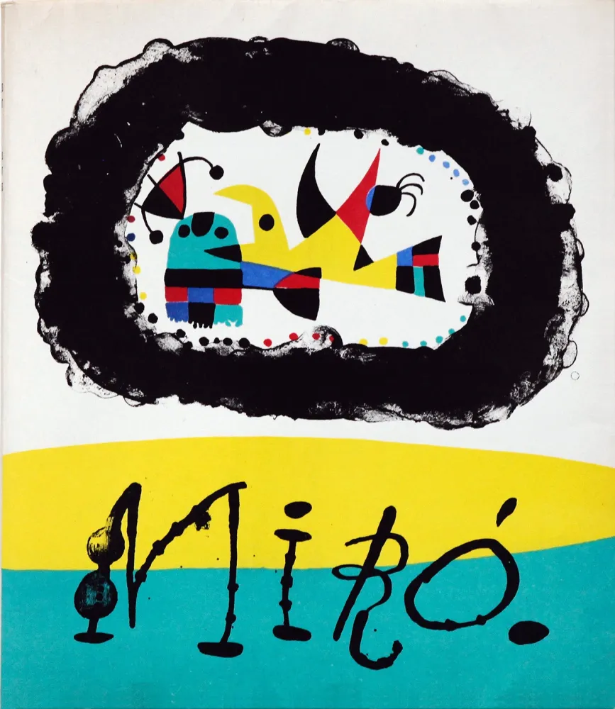 插图书 Miró - Jacques Prévert : JOAN MIRÓ. Avec 8 lithographies originales (Maeght 1956)